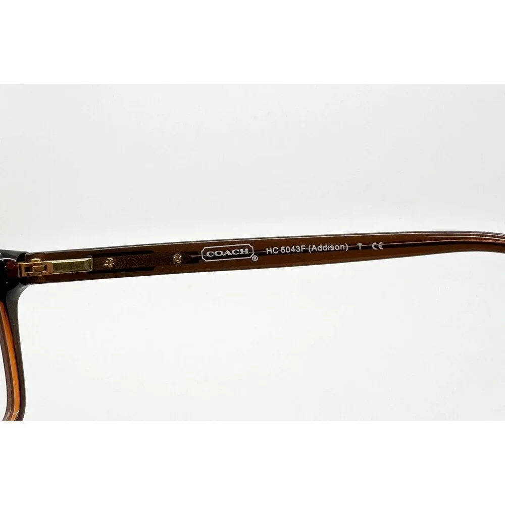 Coach HC 6043F Addison Eyeglasses Brown Ocelot Tortoise 5121 54-16-140 Womens